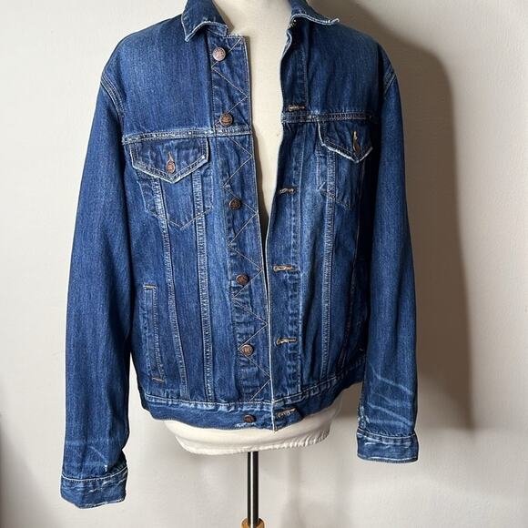 Lucky Dark Wash McKinny Denim Jacket - Picture 4 of 9